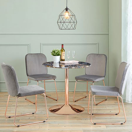 Silla de comedor con patas de metal - F803、F804、F-807、F920-1 Silla de comedor con patas de metal - F803、F804、F-807、F920-1