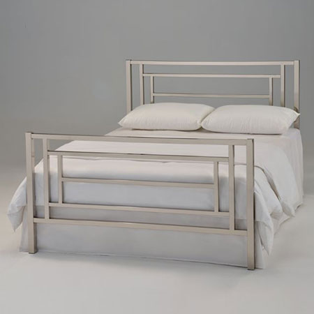 Tempat Tidur Logam Berlapis Nikel