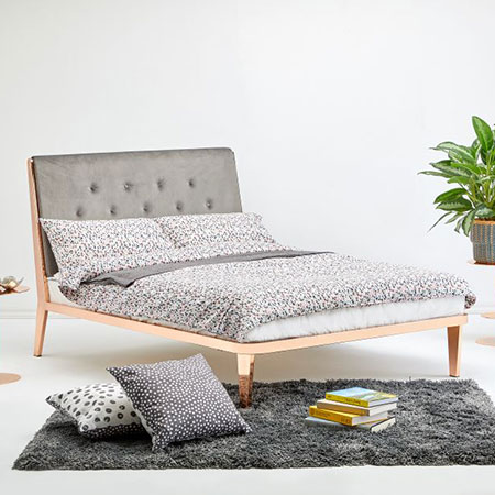 Metalen bed roségoud verguld - 0505、0709、0801 Metalen bed roségoud verguld - 0505、0709、0801
