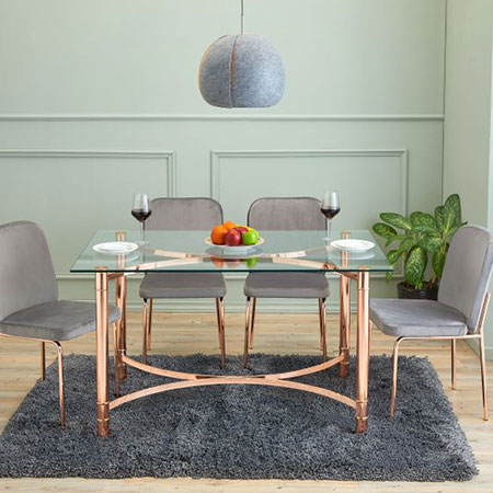 Tempered Glass Dining Table - F5200GL