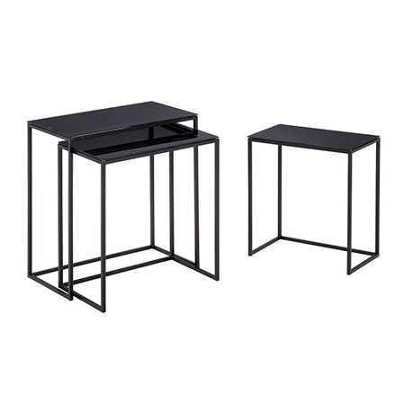 Black Metal Side Table - DK-007