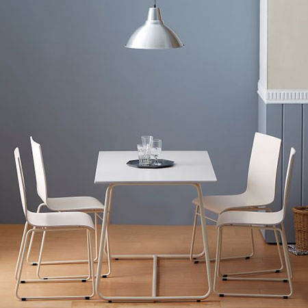 White Dining Table - F5400