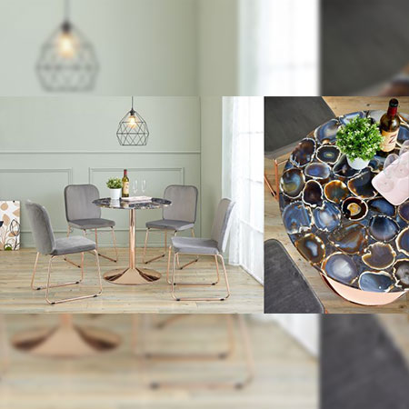 Agate Dining Table - F594